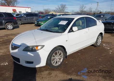 2008 Mazda Mazda3 I from USA, damaged, VIN JM1BK12F681865457